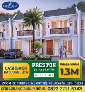 Harga Rumah Di Citra Gran Cibubur